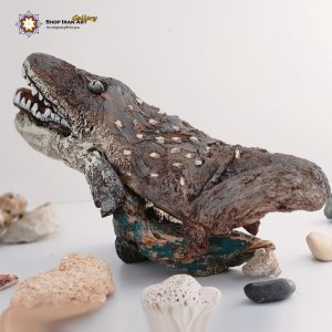 Driftwood Statue, The Kind Crocodile (4)