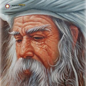 Oil Painting, The Rumi (Hand-painted)
