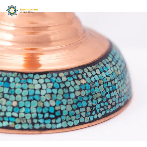 Persian Turquoise Electric Lamp Light, Sparkle Design (2 Holders Set) 1