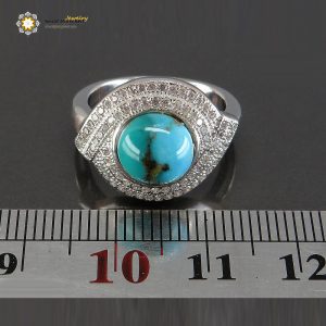 Silver Turquoise Ring, Emma Design