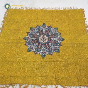 Persian Tapestry ( Qalamkar ) Tablecloth, Golden Era Design