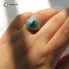 Silver Turquoise Ring, Emma Design