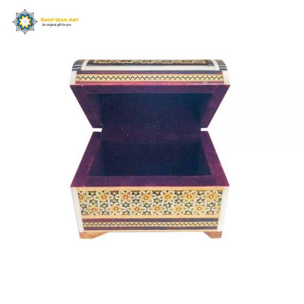 Persian Marquetry Jewelry Box, Era Design