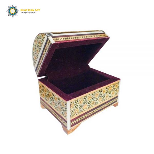Persian Marquetry Jewelry Box, Era Design
