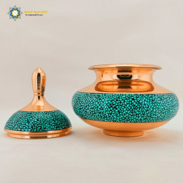 Persian Turquoise Candy Dish, Pro Design 1