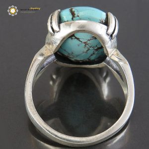 Silver Turquoise Ring, Elizabeth Design 11