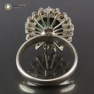 Silver Turquoise Ring, Callisto Design