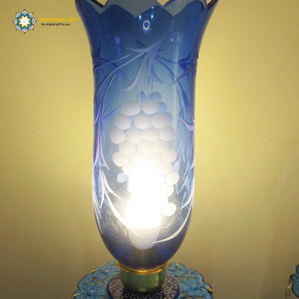 Minakari Electric Lamplight, Blue Heaven Design XL (2 PCs)
