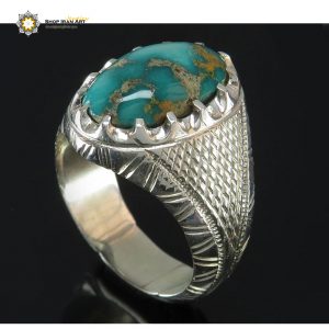 Silver Turquoise Ring, Glory Design