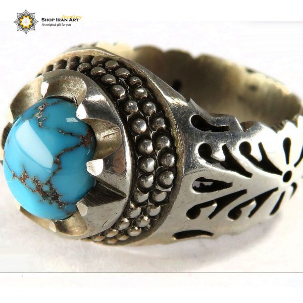 Silver Turquoise Ring, Valor Design