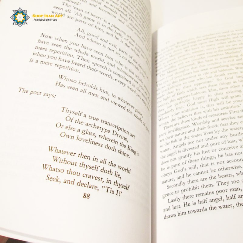 Muhamad Rumi Discourses of Rumi (in English) Translated by A. J. Arberry - Shop Iran Art