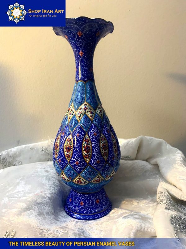 The Timeless Beauty of Persian Enamel Vases