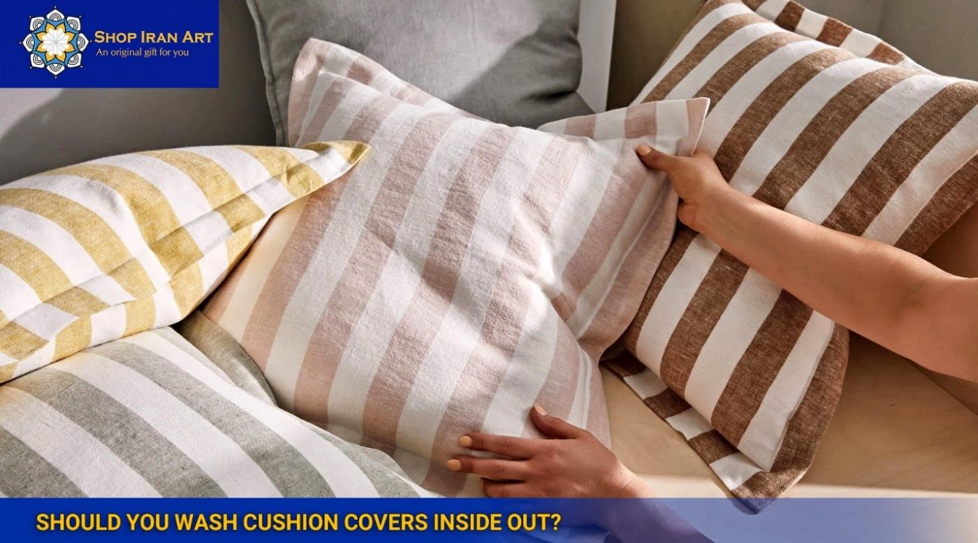 Should You Wash Cushion Covers Inside Out?