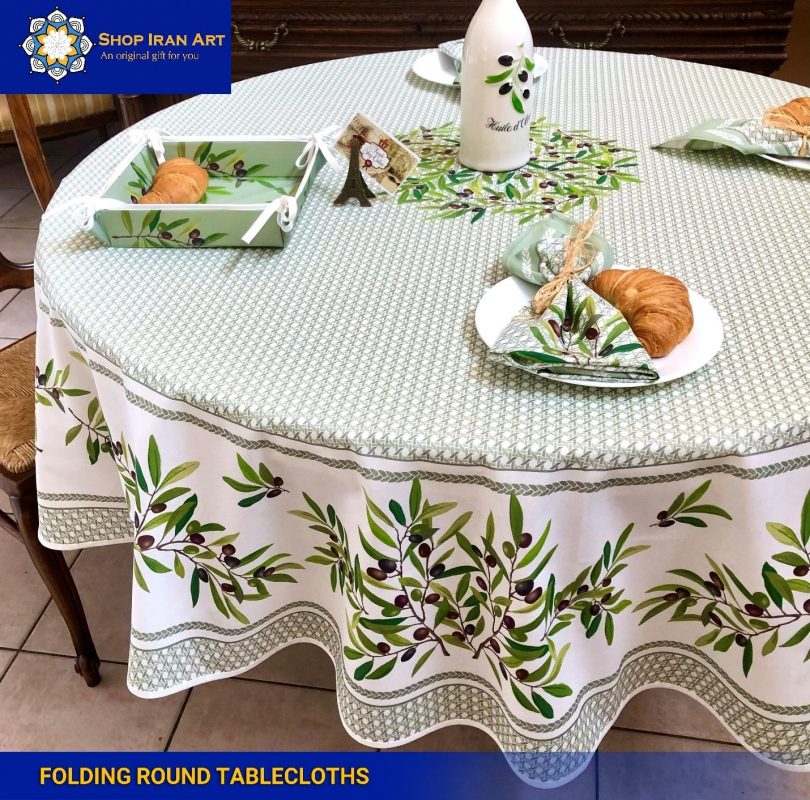 Folding Round Tablecloths
