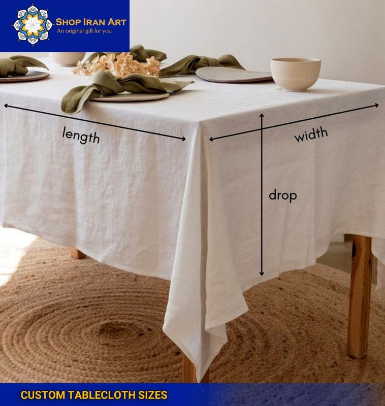 Custom Tablecloth Sizes