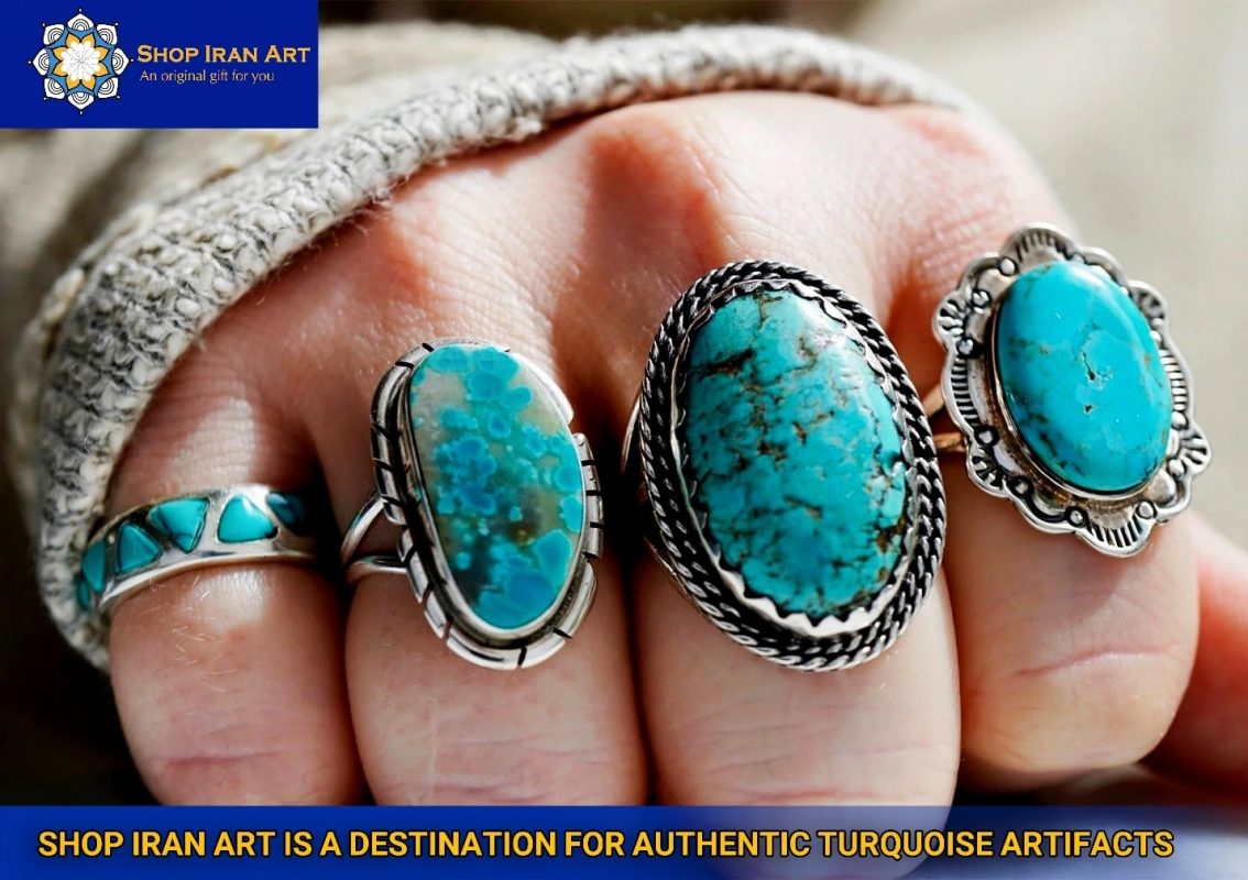 Shop Iran Art is a Destination for Authentic Turquoise Artifacts