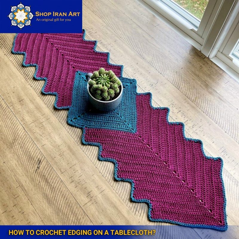 How to Crochet Edging on a Tablecloth?