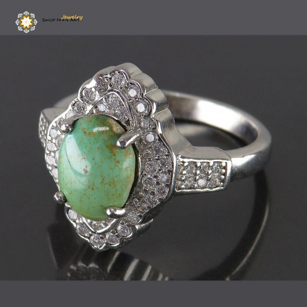Silver Turquoise Ring, Green Era Design
