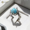 Silver Turquoise Ring, Maria Design