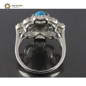 Silver Turquoise Ring, Nieve Design