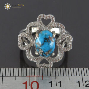 Silver Turquoise Ring, Nieve Design