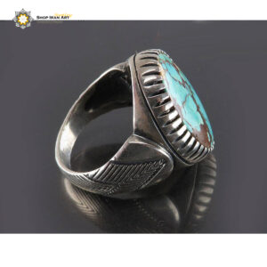 Silver Turquoise Ring, Kenning Design
