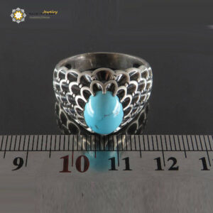 Silver Turquoise Ring, Loyal Design