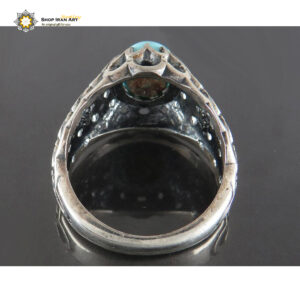 Silver Turquoise Ring, Loyal Design