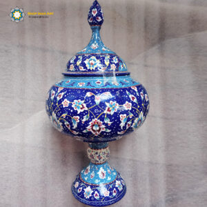 Minakari, Persian Enamel, Candy Dish, Paradise Design