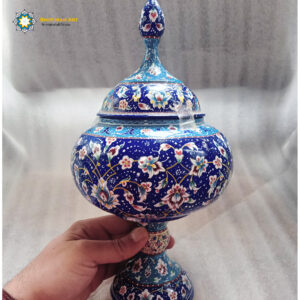 Minakari, Persian Enamel, Candy Dish, Paradise Design