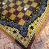 Persian Marquetry Khatam Kari Chess and Backgammon Board, Unique Design (60x60 cm)