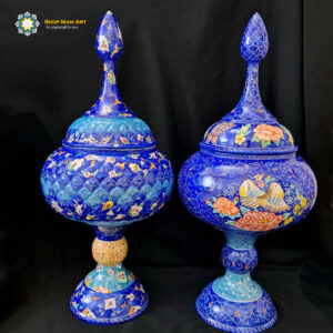Minakari Persian Enamel Candy Dish, (Special order 50 cm) 4