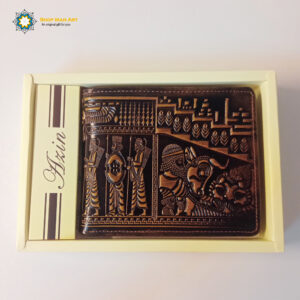 Persian Leather Wallet (Persepolis Design) 5